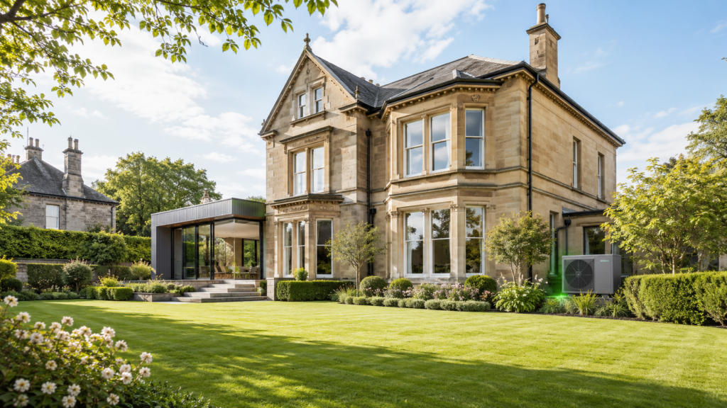 Air source heat pump assessment for an older Scottish home