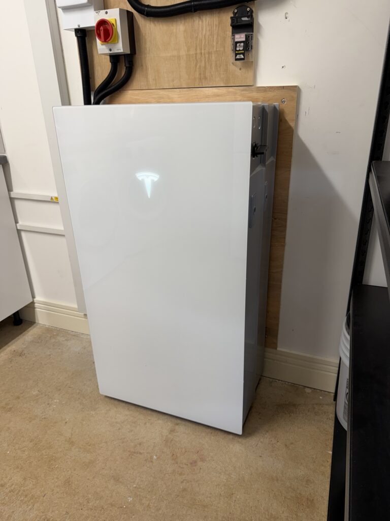 Tesla Powerwall 3 replacement installation at a home in North Berwick, East Lothian