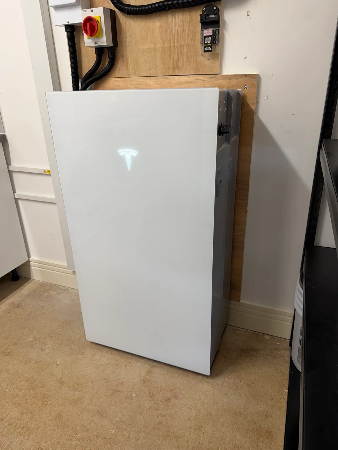 Tesla Powerwall 3 replacement installation at a home in North Berwick, East Lothian